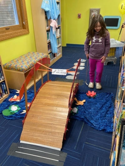 Mini Golf 2024 - suspension bridge hole