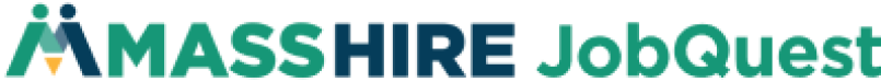 MassHire JobQuest green and navy logo