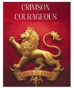 Cover of the book Crimson Courageous by Christine Omodi-Engola