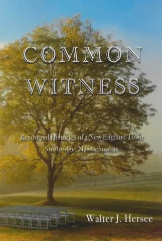 A large tree on the cover of the book Common Witness by Walter Hersee