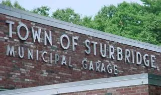 Sturbridge municipal garage exterior.
