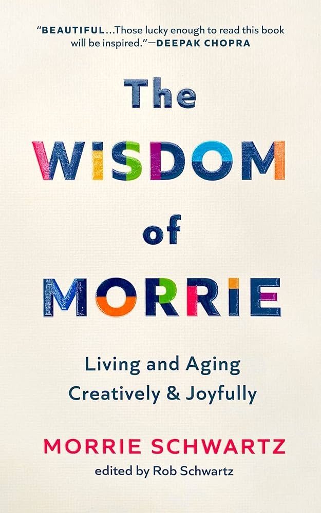 The Wisdom of Morrie book cover