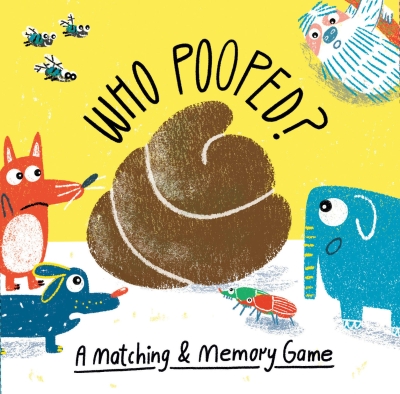 Who Pooped? A matching and memory game. 