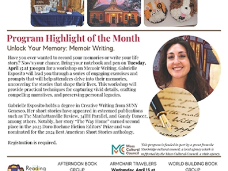 April 2025 Newsletter cover